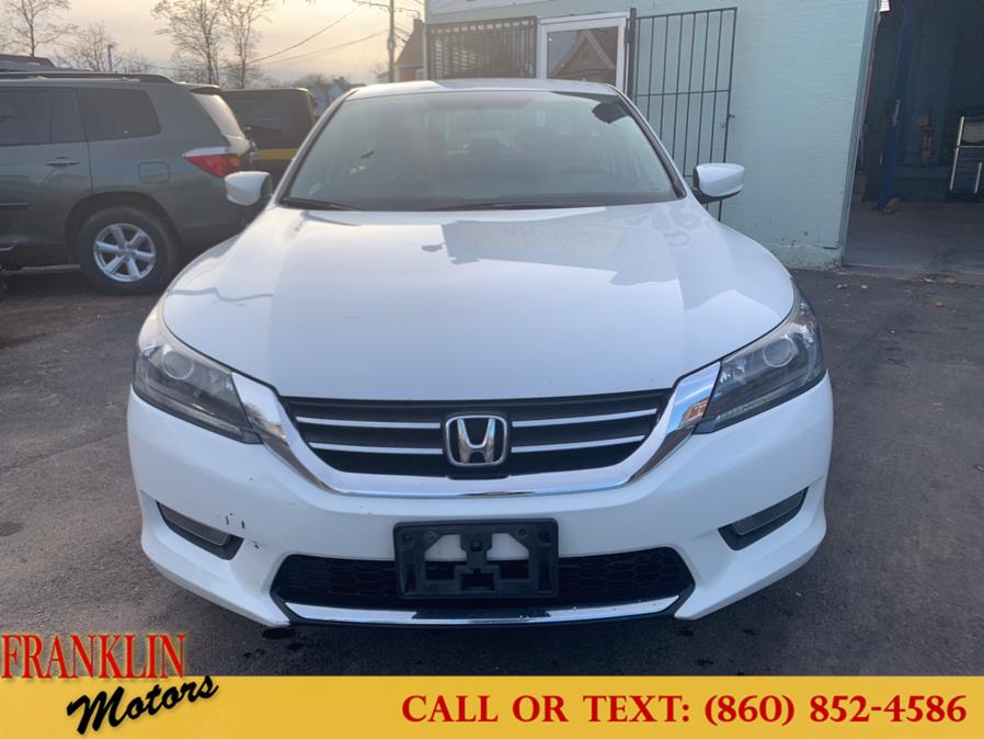 2014 Honda Accord Sedan 4dr I4 CVT Sport, available for sale in Hartford, Connecticut | Franklin Motors Auto Sales LLC. Hartford, Connecticut 2014 Honda Accord Sedan 4dr I4 CVT Sport, available for sale in Hartford, Connecticut | Franklin Motors Auto Sales LLC. Hartford, Connecticut