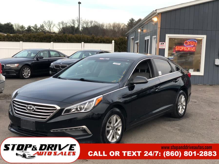 2015 Hyundai Sonata 4dr Sdn 2.4L SE, available for sale in East Windsor, Connecticut | Stop & Drive Auto Sales. East Windsor, Connecticut