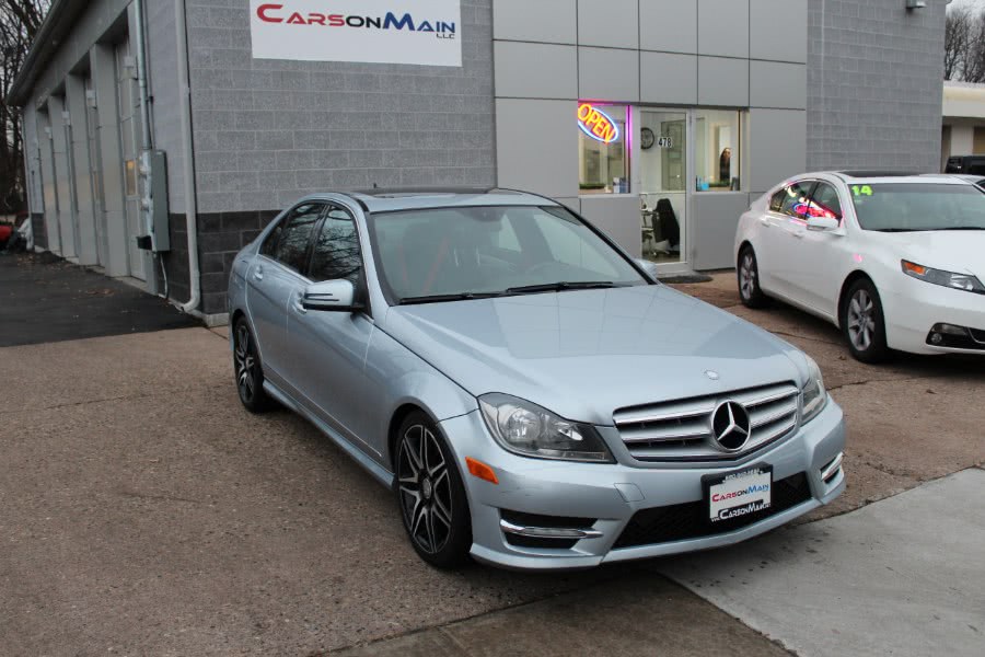 2013 Mercedes-Benz C-Class 4dr Sdn C300 Sport 4MATIC, available for sale in Manchester, Connecticut | Carsonmain LLC. Manchester, Connecticut