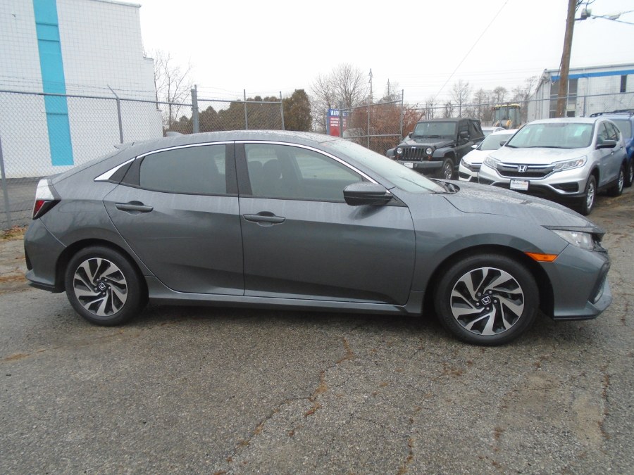 2017 Honda Civic Hatchback LX CVT, available for sale in Milford, Connecticut | Dealertown Auto Wholesalers. Milford, Connecticut