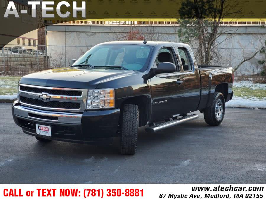 2009 Chevrolet Silverado 1500 4WD Ext Cab 143.5" LS, available for sale in Medford, Massachusetts | A-Tech. Medford, Massachusetts