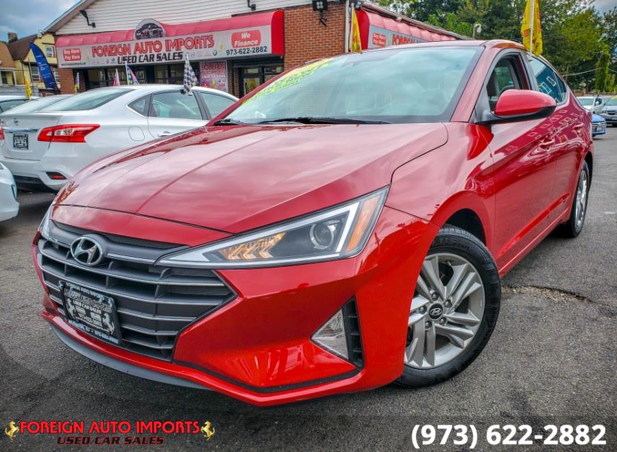 2019 Hyundai Elantra SEL Auto, available for sale in Irvington, New Jersey | Foreign Auto Imports. Irvington, New Jersey