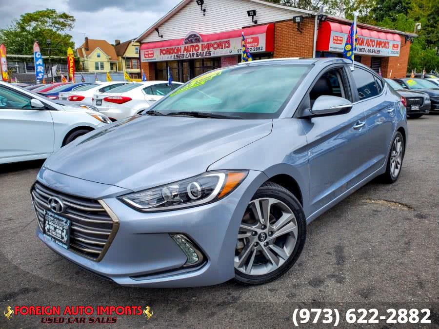 2017 Hyundai Elantra limited, available for sale in Irvington, New Jersey | Foreign Auto Imports. Irvington, New Jersey