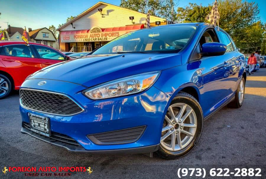 2018 Ford Focus SE Sedan, available for sale in Irvington, New Jersey | Foreign Auto Imports. Irvington, New Jersey