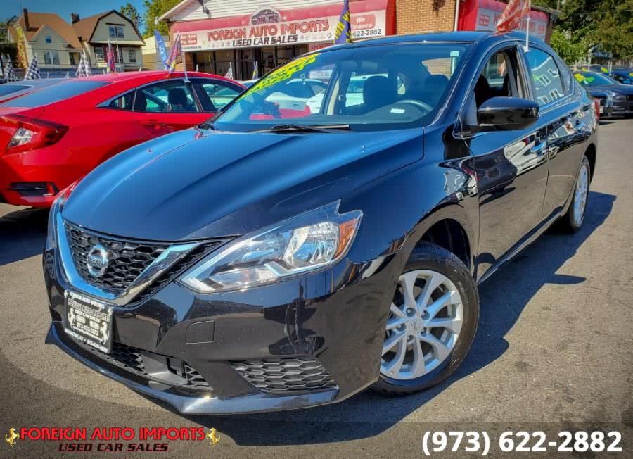 2018 Nissan Sentra SV CVT, available for sale in Irvington, New Jersey | Foreign Auto Imports. Irvington, New Jersey