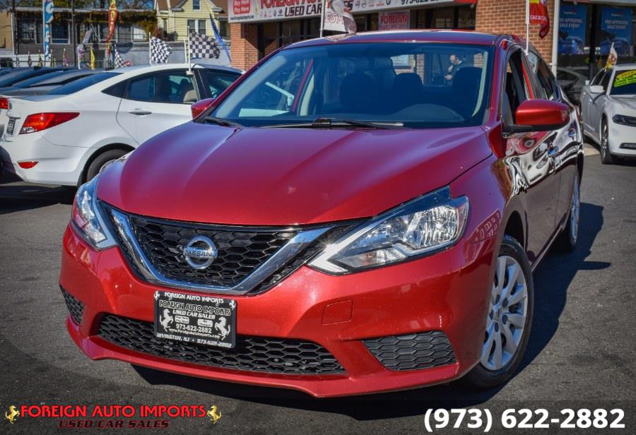 2016 Nissan Sentra 4dr Sdn I4 CVT SV, available for sale in Irvington, New Jersey | Foreign Auto Imports. Irvington, New Jersey