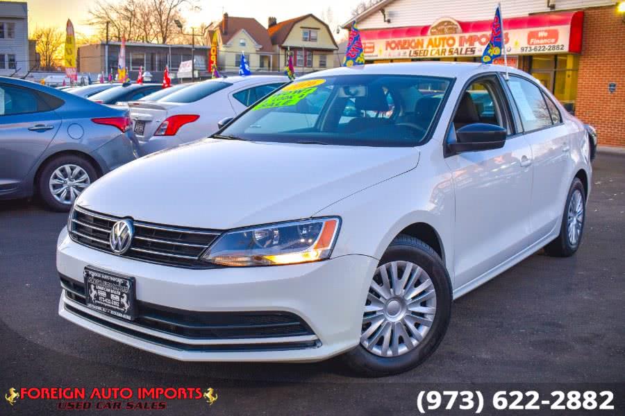 2016 Volkswagen Jetta Sedan 4dr Auto 1.4T S, available for sale in Irvington, New Jersey | Foreign Auto Imports. Irvington, New Jersey
