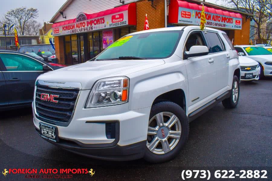 2016 GMC Terrain AWD 4dr SLE w/SLE-1, available for sale in Irvington, New Jersey | Foreign Auto Imports. Irvington, New Jersey