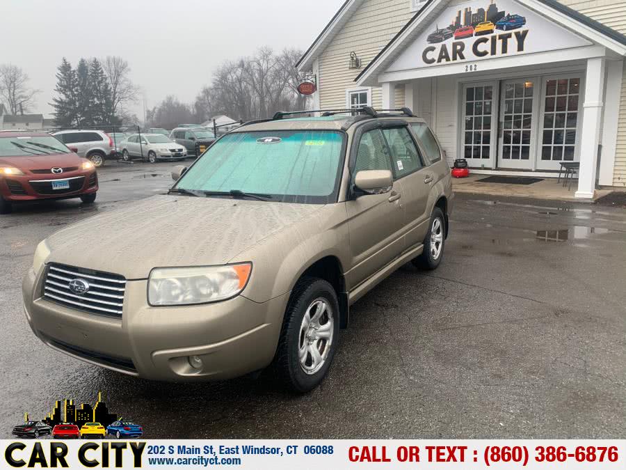 2008 Subaru Forester (Natl) 4dr Man X w/Premium Pkg, available for sale in East Windsor, Connecticut | Car City LLC. East Windsor, Connecticut