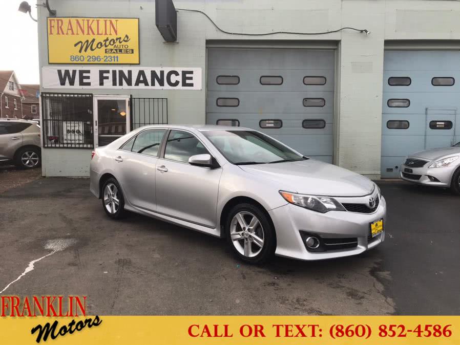 2013 Toyota Camry 4dr Sdn I4 Auto SE (Natl), available for sale in Hartford, Connecticut | Franklin Motors Auto Sales LLC. Hartford, Connecticut