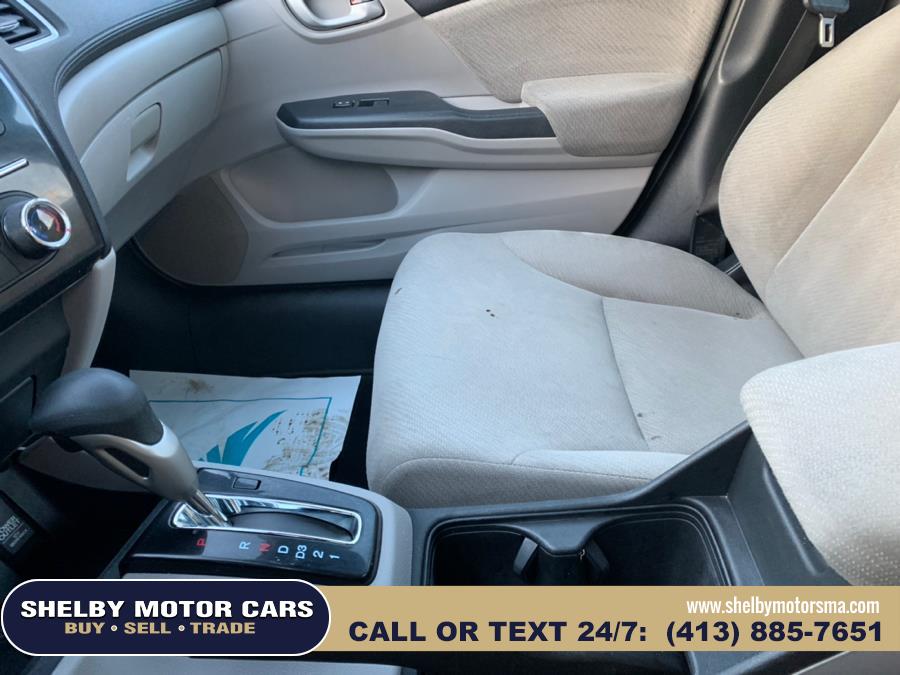2013 Honda Civic Sdn 4dr Auto LX, available for sale in Springfield, Massachusetts | Shelby Motor Cars. Springfield, Massachusetts 2013 Honda Civic Sdn 4dr Auto LX, available for sale in Springfield, Massachusetts | Shelby Motor Cars. Springfield, Massachusetts