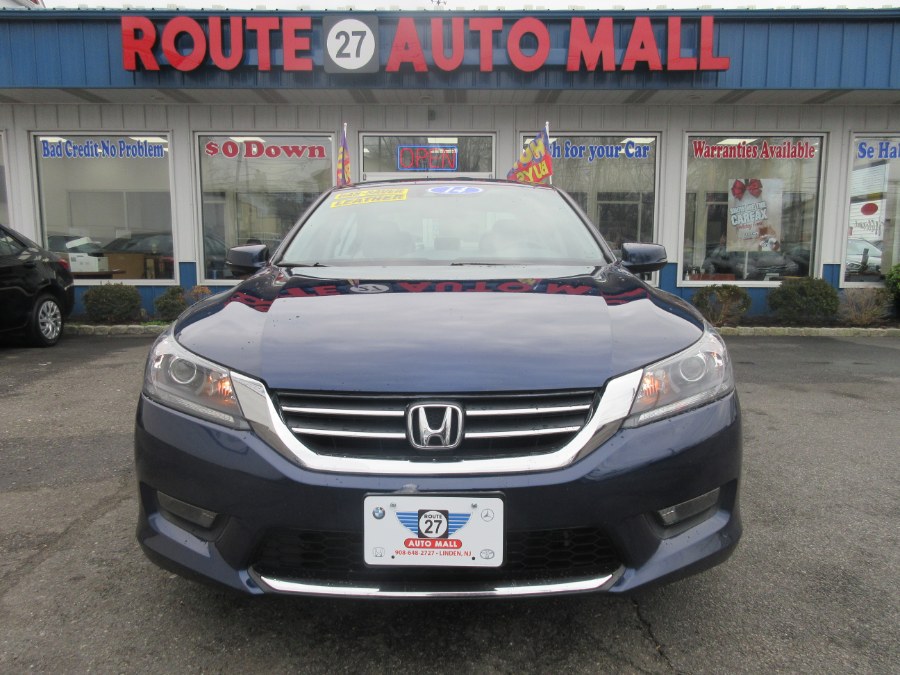 2014 Honda Accord Sedan 4dr I4 CVT EX-L, available for sale in Linden, New Jersey | Route 27 Auto Mall. Linden, New Jersey 2014 Honda Accord Sedan 4dr I4 CVT EX-L, available for sale in Linden, New Jersey | Route 27 Auto Mall. Linden, New Jersey