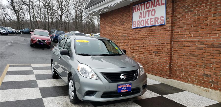 2013 Nissan Versa 4dr Sdn Auto 1.6S, available for sale in Waterbury, Connecticut | National Auto Brokers, Inc.. Waterbury, Connecticut