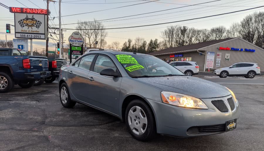 2008 Pontiac G6 4dr Sdn 1SV Value Leader, available for sale in Worcester, Massachusetts | Rally Motor Sports. Worcester, Massachusetts