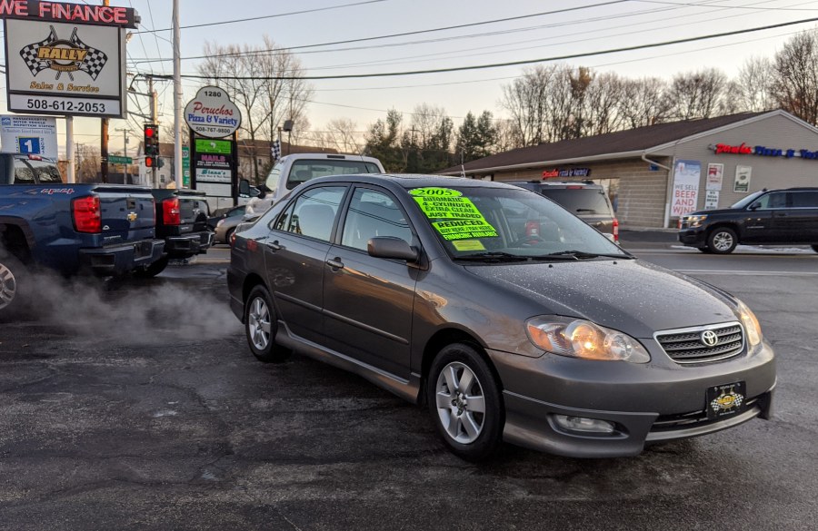 2005 Toyota Corolla 4dr Sdn S Auto, available for sale in Worcester, Massachusetts | Rally Motor Sports. Worcester, Massachusetts