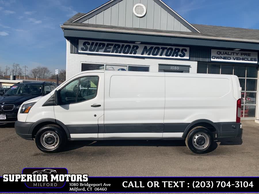 2015 Ford Transit Cargo Van T-350 148" Low Rf 9500 GVWR Swing-Out RH Dr, available for sale in Milford, Connecticut | Superior Motors LLC. Milford, Connecticut