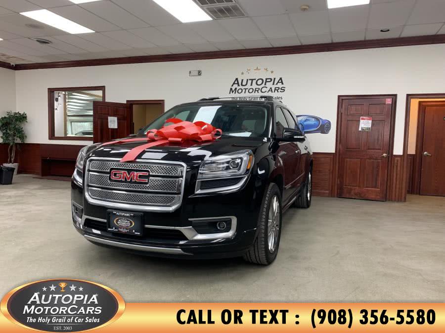 2016 GMC Acadia AWD 4dr Denali, available for sale in Union, New Jersey | Autopia Motorcars Inc. Union, New Jersey