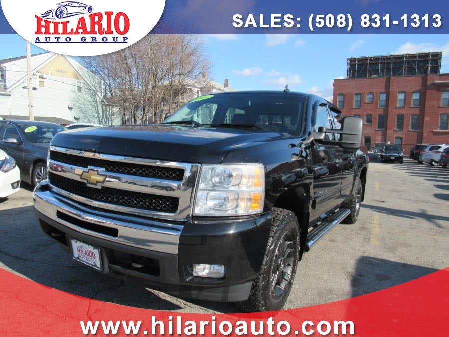 2011 Chevrolet Silverado 1500 4WD Crew Cab 143.5" LT, available for sale in Worcester, Massachusetts | Hilario's Auto Sales Inc.. Worcester, Massachusetts