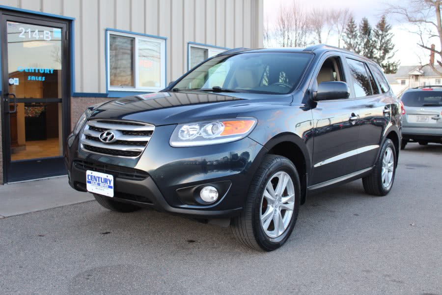 2012 Hyundai Santa Fe AWD 4dr V6 Limited, available for sale in East Windsor, Connecticut | Century Auto And Truck. East Windsor, Connecticut