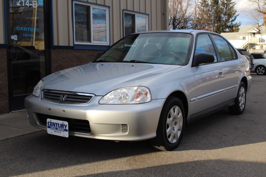 2000 Honda Civic 4dr Sdn VP Auto, available for sale in East Windsor, Connecticut | Century Auto And Truck. East Windsor, Connecticut