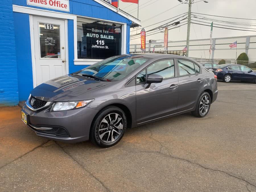 2015 Honda Civic Sedan 4dr CVT EX, available for sale in Stamford, Connecticut | Harbor View Auto Sales LLC. Stamford, Connecticut 2015 Honda Civic Sedan 4dr CVT EX, available for sale in Stamford, Connecticut | Harbor View Auto Sales LLC. Stamford, Connecticut