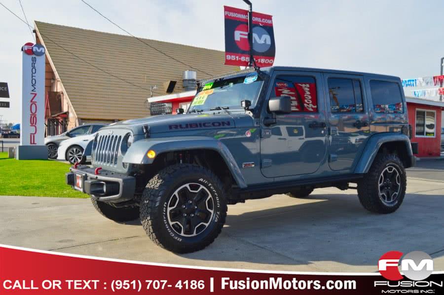 2013 Jeep Wrangler Unlimited 4WD 4dr Rubicon 10th Anniversary, available for sale in Moreno Valley, California | Fusion Motors Inc. Moreno Valley, California