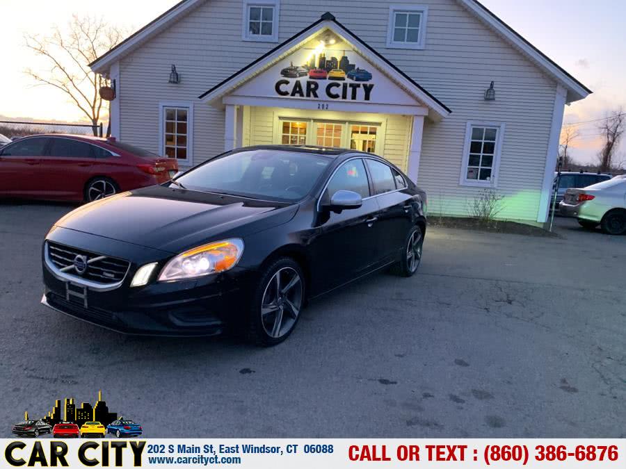 2013 Volvo S60 4dr Sdn T6 R-Design Platinum AWD, available for sale in East Windsor, Connecticut | Car City LLC. East Windsor, Connecticut