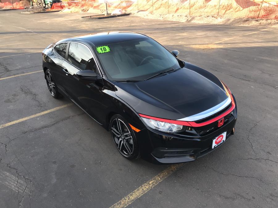 2018 Honda Civic Coupe LX CVT, available for sale in Hartford, Connecticut | Lex Autos LLC. Hartford, Connecticut 2018 Honda Civic Coupe LX CVT, available for sale in Hartford, Connecticut | Lex Autos LLC. Hartford, Connecticut