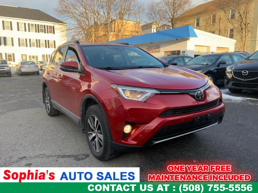 2017 Toyota RAV4 XLE AWD (Natl), available for sale in Worcester, Massachusetts | Sophia's Auto Sales Inc. Worcester, Massachusetts