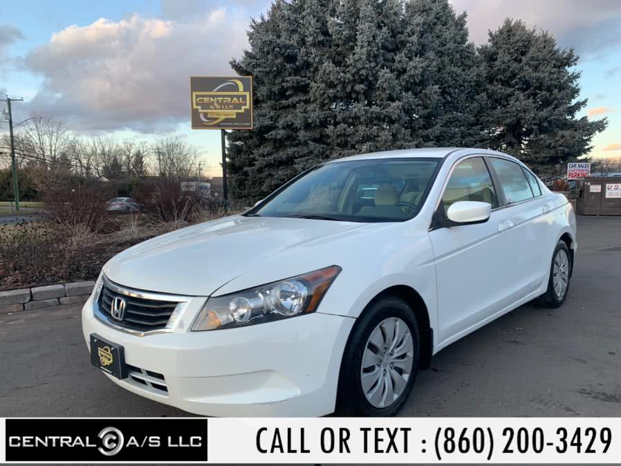 2009 Honda Accord Sdn 4dr I4 Man LX, available for sale in East Windsor, Connecticut | Central A/S LLC. East Windsor, Connecticut