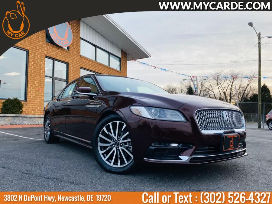 2017 Lincoln Continental Select AWD, available for sale in Newcastle, Delaware | My Car. Newcastle, Delaware