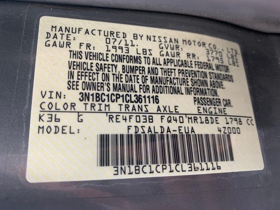2012 Nissan Versa 5dr HB CVT 1.8 SL, available for sale in Longwood, Florida | Majestic Autos Inc.. Longwood, Florida 2012 Nissan Versa 5dr HB CVT 1.8 SL, available for sale in Longwood, Florida | Majestic Autos Inc.. Longwood, Florida