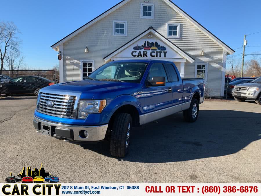 2010 Ford F-150 4WD SuperCab 145" XLT, available for sale in East Windsor, Connecticut | Car City LLC. East Windsor, Connecticut