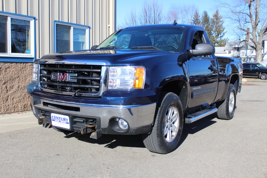 2010 GMC Sierra 1500 4WD Reg Cab 119.0" SLE, available for sale in East Windsor, Connecticut | Century Auto And Truck. East Windsor, Connecticut