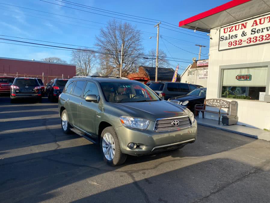 2008 Toyota Highlander Hybrid 4WD 4dr Limited w/3rd Row, available for sale in West Haven, Connecticut | Uzun Auto. West Haven, Connecticut