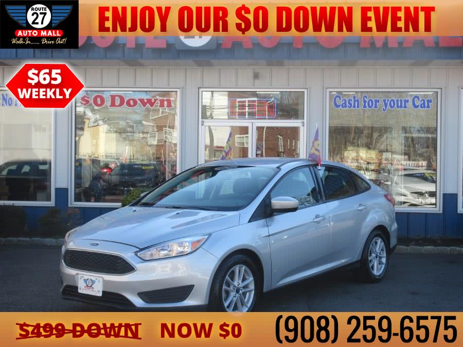 2018 Ford Focus SE Sedan, available for sale in Linden, New Jersey | Route 27 Auto Mall. Linden, New Jersey 2018 Ford Focus SE Sedan, available for sale in Linden, New Jersey | Route 27 Auto Mall. Linden, New Jersey