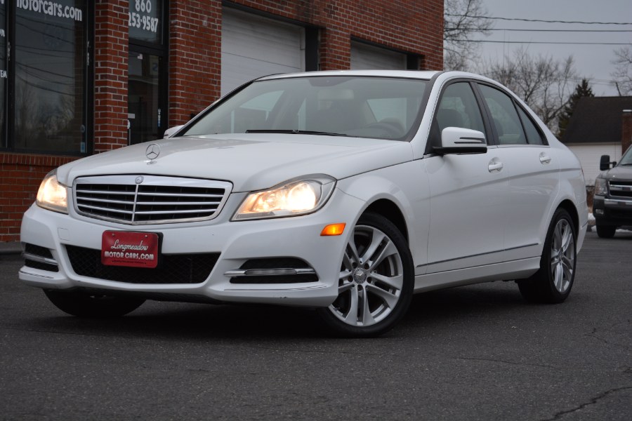 2013 Mercedes-Benz C-Class 4dr Sdn C 300 Luxury 4MATIC, available for sale in ENFIELD, Connecticut | Longmeadow Motor Cars. ENFIELD, Connecticut