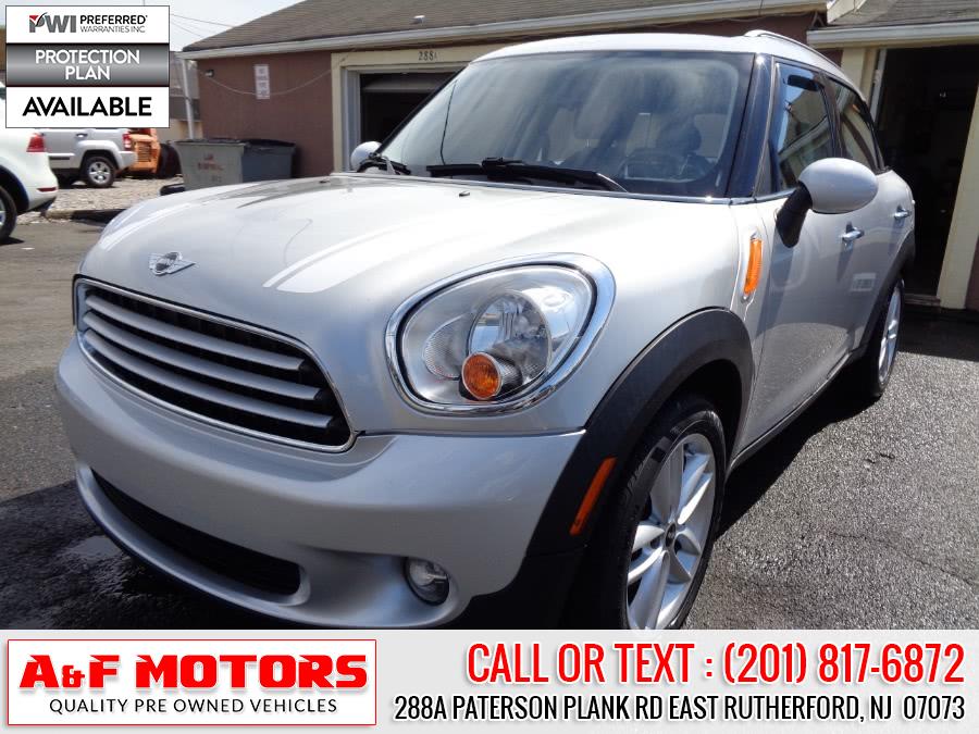 2012 MINI Cooper Countryman FWD 4dr, available for sale in East Rutherford, New Jersey | A&F Motors LLC. East Rutherford, New Jersey