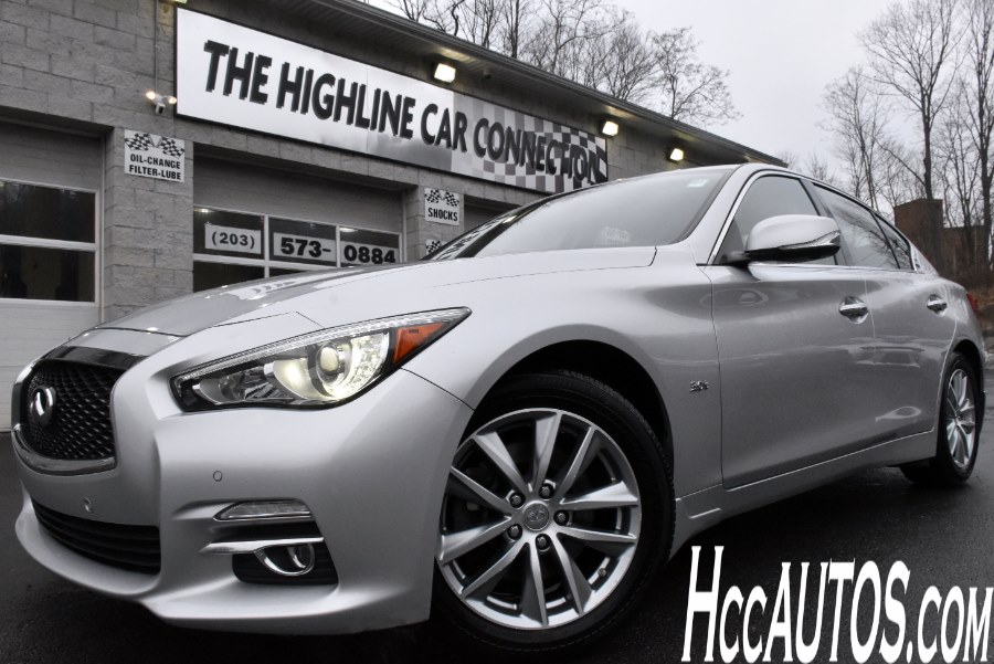 2016 INFINITI Q50 4dr Sdn 3.0t Premium AWD, available for sale in Waterbury, Connecticut | Highline Car Connection. Waterbury, Connecticut