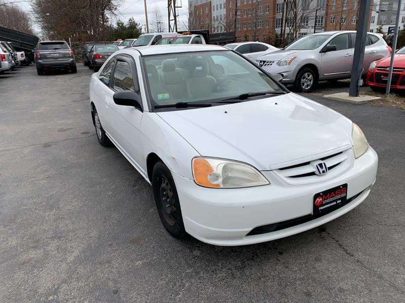 2003 Honda Civic LX 2dr Coupe, available for sale in Framingham, Massachusetts | Mass Auto Exchange. Framingham, Massachusetts