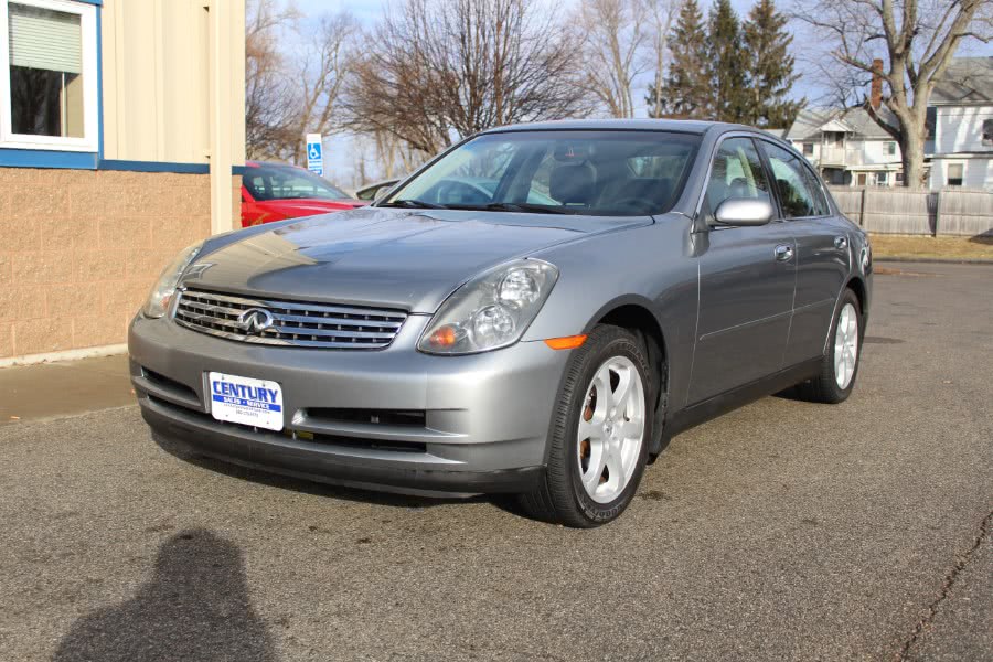 2004 Infiniti G35 Sedan 4dr Sdn AWD Auto w/Leather, available for sale in East Windsor, Connecticut | Century Auto And Truck. East Windsor, Connecticut