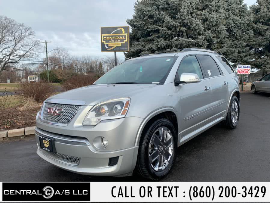 2011 GMC Acadia AWD 4dr Denali, available for sale in East Windsor, Connecticut | Central A/S LLC. East Windsor, Connecticut
