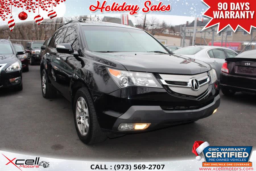 2008 Acura MDX Tech Pkg 4WD 4dr Tech/Entertainment Pkg, available for sale in Paterson, New Jersey | Xcell Motors LLC. Paterson, New Jersey
