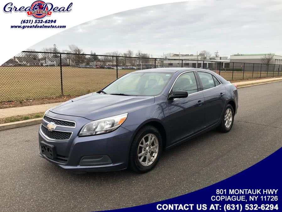 2013 Chevrolet Malibu 4dr Sdn LS w/1FL, available for sale in Copiague, New York | Great Deal Motors. Copiague, New York
