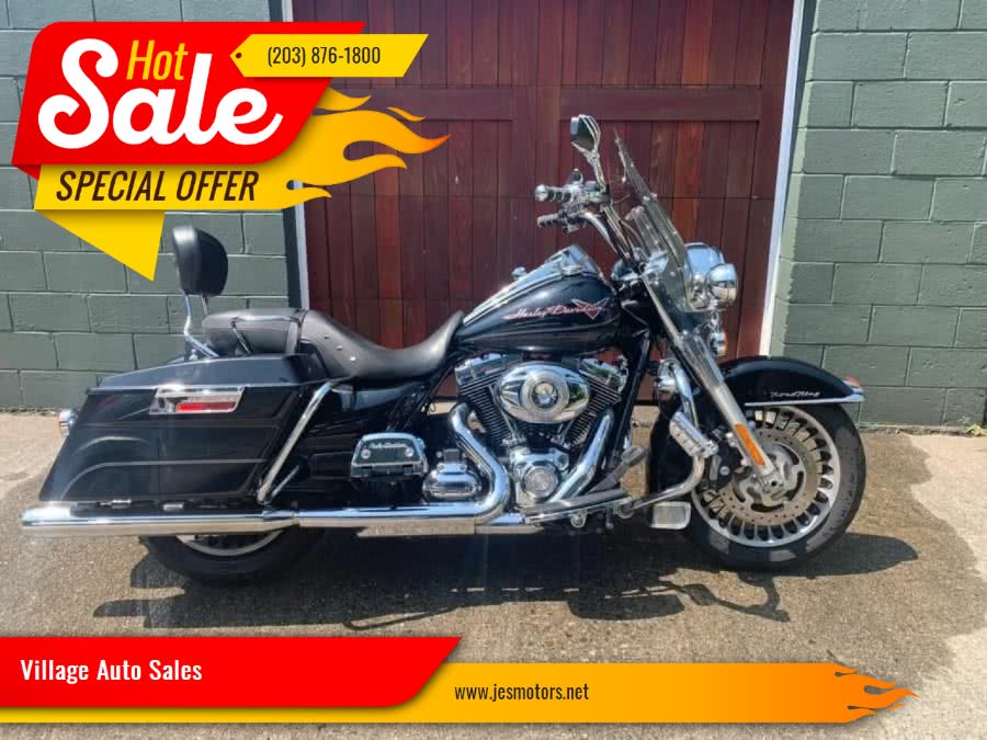 2011 Harley Davidson Road King FLHR, available for sale in Milford, Connecticut | Village Auto Sales. Milford, Connecticut