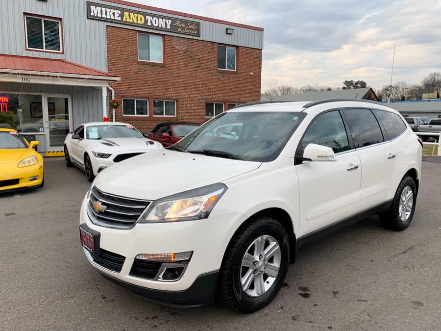 2014 Chevrolet Traverse AWD 4dr LT w/2LT, available for sale in South Windsor, Connecticut | Mike And Tony Auto Sales, Inc. South Windsor, Connecticut