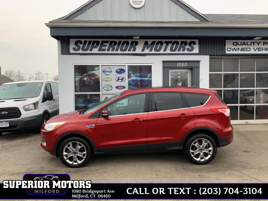 2013 Ford Escape ECOBOOST 4WD 4dr SEL, available for sale in Milford, Connecticut | Superior Motors LLC. Milford, Connecticut 2013 Ford Escape ECOBOOST 4WD 4dr SEL, available for sale in Milford, Connecticut | Superior Motors LLC. Milford, Connecticut
