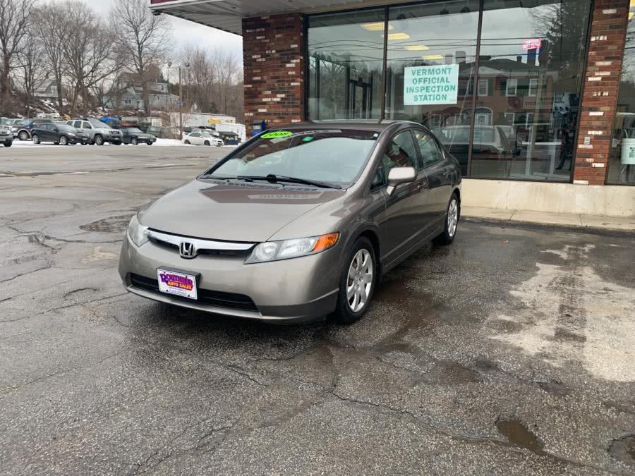 2008 Honda Civic Sdn 4dr Man LX, available for sale in Barre, Vermont | Routhier Auto Center. Barre, Vermont
