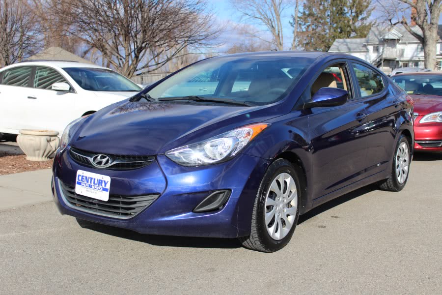 2013 Hyundai Elantra 4dr Sdn Auto GLS, available for sale in East Windsor, Connecticut | Century Auto And Truck. East Windsor, Connecticut