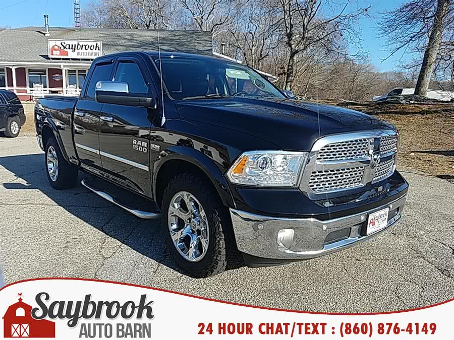 2014 Ram 1500 4WD Quad Cab 140.5" Laramie, available for sale in Old Saybrook, Connecticut | Saybrook Auto Barn. Old Saybrook, Connecticut